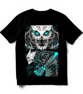 Camiseta Cthulhu/Demonio Estilo Cómic