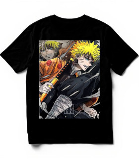 Camiseta Naruto Uzumaki DTF | Estilo Kimetsu no Yaiba Katana