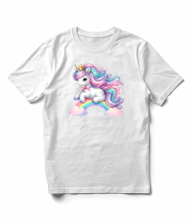 Camiseta Unicornio Bebé Arcoíris