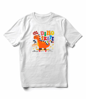 Camiseta Dinosaurio Skater Dino Skate Rockers