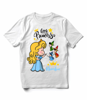 Camiseta Little Princess Hadas Personalizada