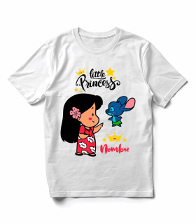 Camiseta Little Princess Hadas Personalizada