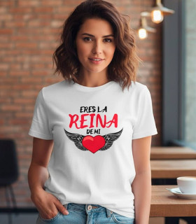 Camiseta "Reina de Mi Corazón" Alas