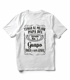 Camiseta Mejor Papá del Mundo No. 1