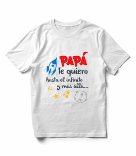 Camiseta Papá Infinito y Más Allá