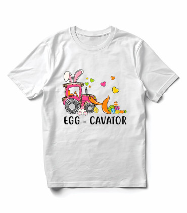 Camiseta Egg-cavator Pascua