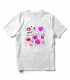 Camiseta Doodles Love Pink DTF: San Valentín Moderno