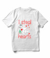 Camiseta "I Steal Hearts" Dinosaurio T-Rex