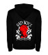 Sudadera DTF: SAD BOYZ Estatua Roja, Busto Clásico, Girasoles Góticos, Streetwear