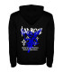 Sudadera $AD BOYZ DTF - Querubín Azul, Bélicos Ya Somos, Estilo Trap Callejero