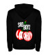 Sudadera DTF SAD BOYZ La Cherry, Cerezas Rojas, Streetwear Pop Art Negro