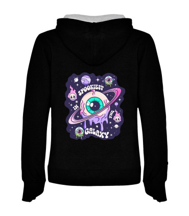 Sudadera Planeta Ojo DTF: "Spookiest in the Galaxy