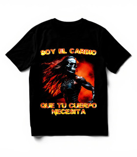 Camiseta gym Soy el cardio que tu cuerpo necesita.