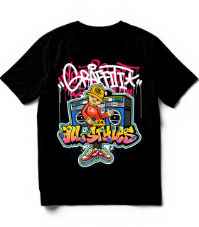 Camiseta Urbana Graffiti All Styles DTF | Boombox y Street Art